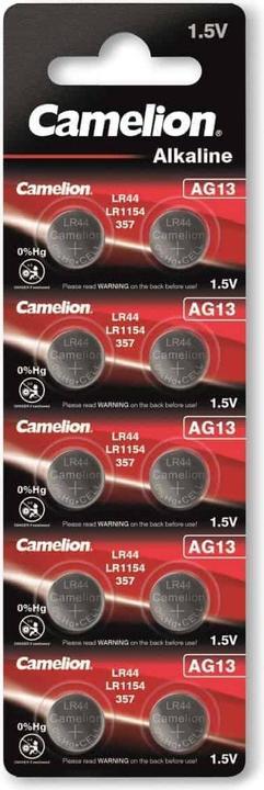 Produktbild Camelion Alkali AG13 (10 Stk., LR44, 158 mAh)