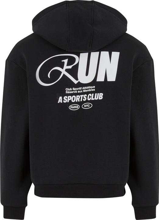 Immagine prodotto Urban Classics Felpa con cappuccio di lusso RUN Sports Club - 178999 (3XL)