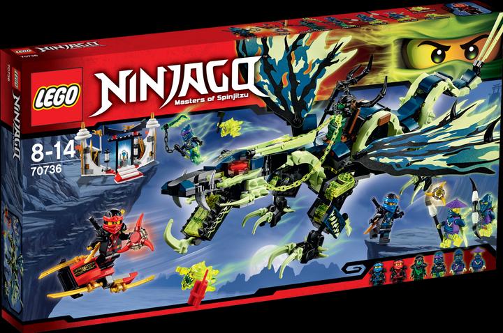 Actual product image LEGO Ninjago Attack of the Morro Dragon (70736, LEGO Ninjago)