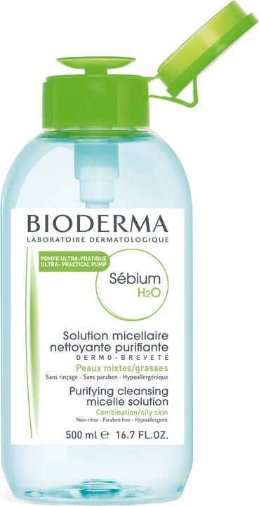 Produktbild Bioderma H2O Pompe Inversée (Mizellenwasser, 500 ml)