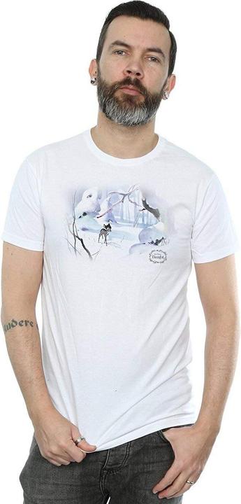 Actual product image Disney Mens Bambi Snow T-Shirt (L)