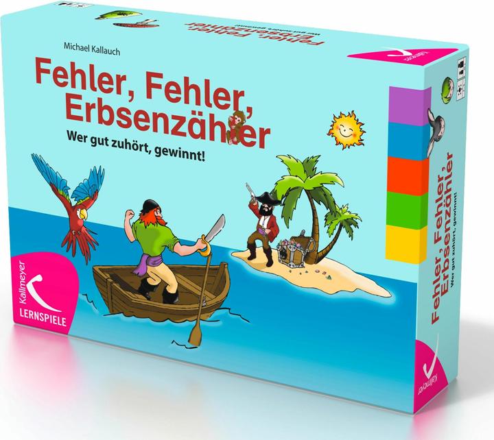Produktbild Fehler, Fehler, Erbsenzähler (Spiel) (Deutsch)