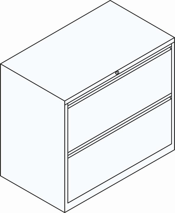 Actual product image Bisley Eco (80 x 62.5 x 71 cm)