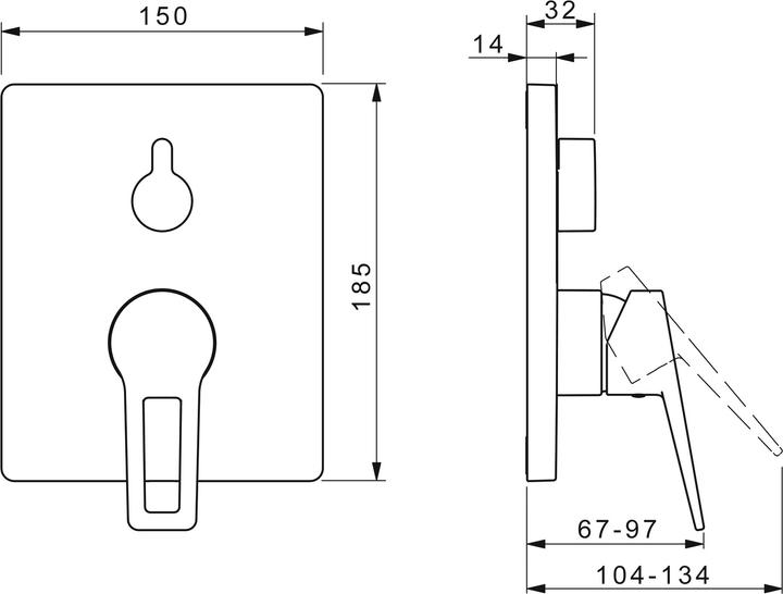 Immagine prodotto Hansa mondo dell'ufficio HANSABLUEBOX Unità funzionale con set di decori per vasche da bagno