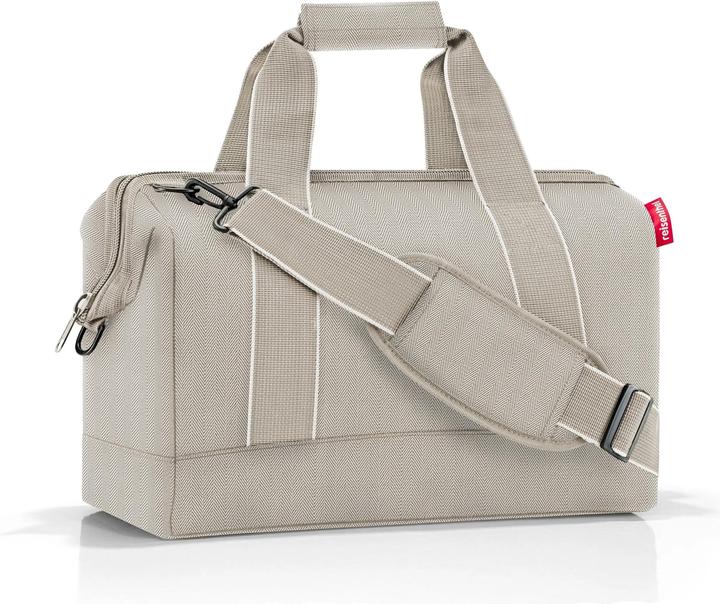 reisenthel Umhängetasche Allrounder M Herringbone Sand