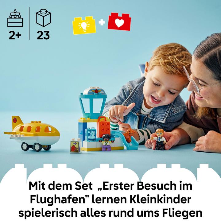 Immagine prodotto LEGO Erster Besuch im Flughafen (10443)