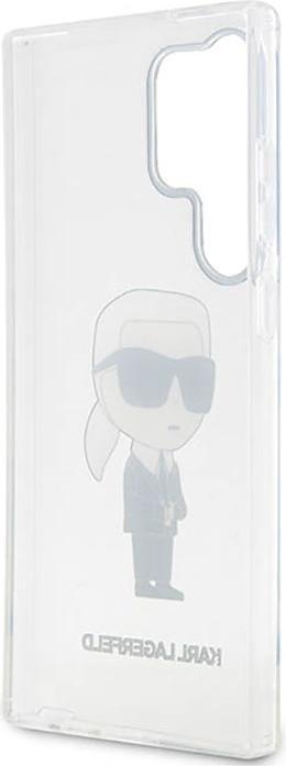 Immagine prodotto Karl Lagerfeld KLHCS23LHNIKTCT S23 Ultra S918 custodia rigida trasparente Ikonik (Samsung Galaxy S23 Ultra)