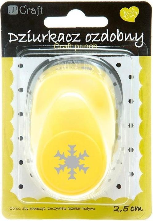 DP Craft Dekorativer Locher 2,5 cm Schneeflocke 2 MIX