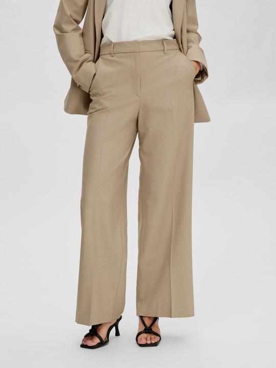 Actual product image Selected Femme Slfeliana Hw Wide Pant B Noos (W34/L32)