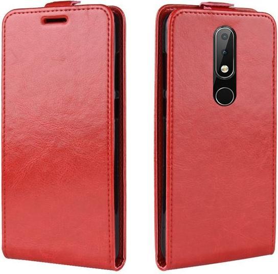 Produktbild MU Classic Crazy Horse Leder Flipcase Series (Nokia 5.1 Plus)