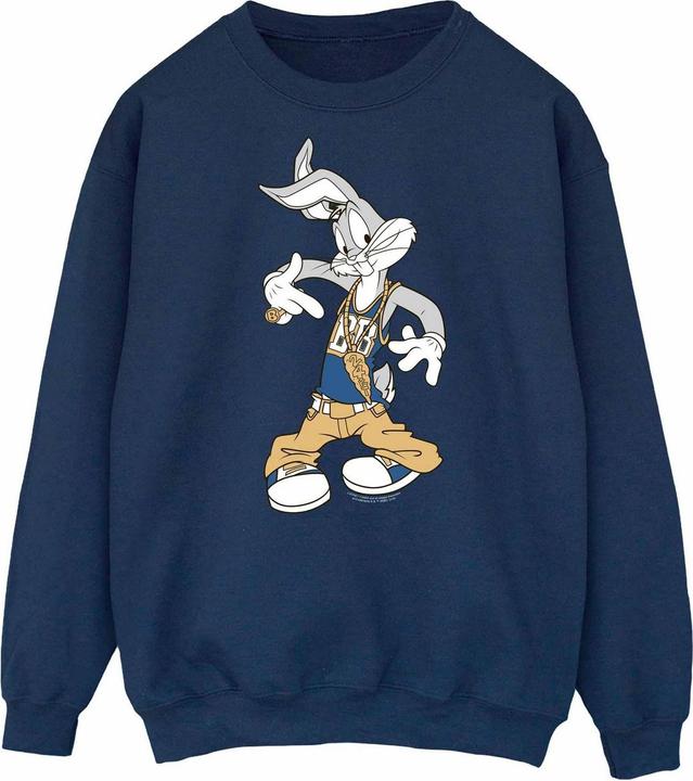 Image du produit Looney Tunes Mens Rapper Bugs Bunny Cotton Sweatshirt (S)