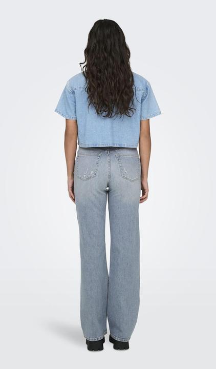 Produktbild Only ONLCAMILLE Hohe Taille Weiter Beinschnitt Jeans Jeans mit weitem Bein (29)