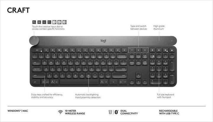 Produktbild Logitech Craft (CH, Kabellos)
