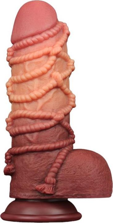 Lovetoy Gode extrême avec motif de corde 24 cm