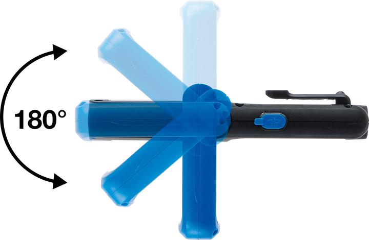 Actual product image BGS COB-LED Work Lamp foldable
