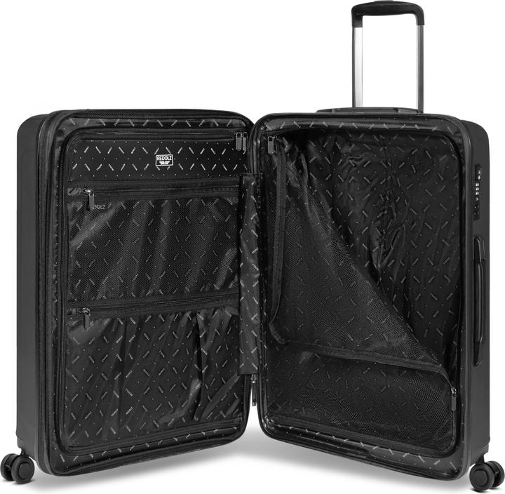 Immagine prodotto Redolz Set di valigie Essentials 14 a 4 ruote 3 pezzi con piega elastica (250 l, XL (da 115l))