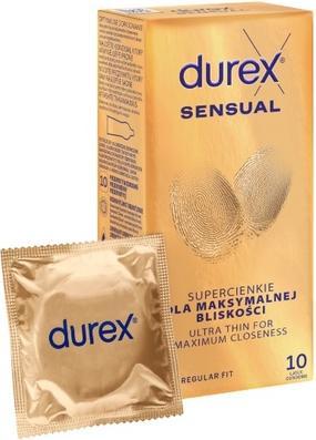 Actual product image Durex Sensual Condoms - 10 Pieces (10 pcs.)