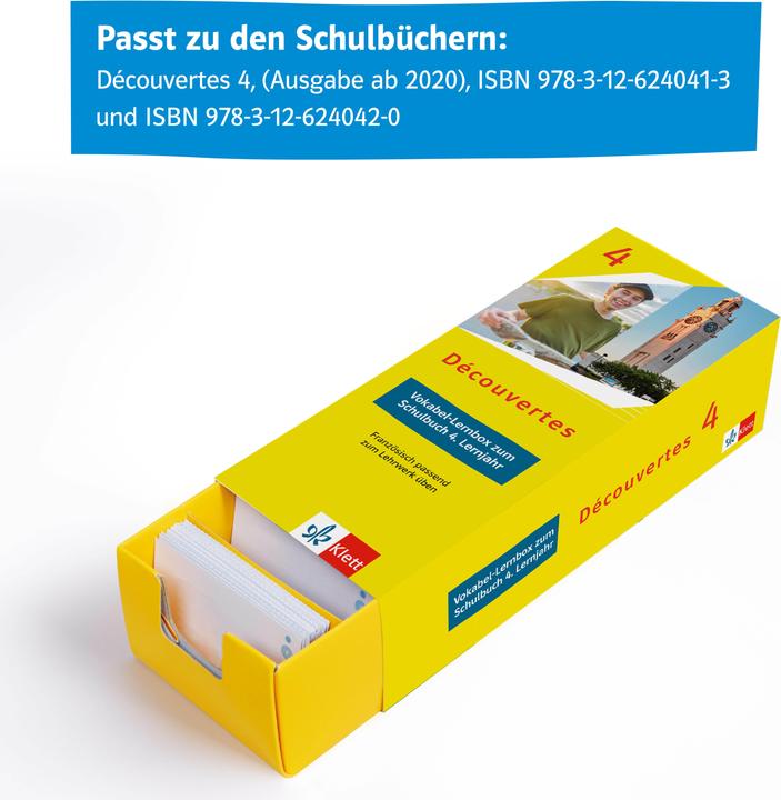 Immagine prodotto Découvertes 4 (ab 2020) - Vokabel-Lernbox zum Schulbuch 4. Lernjahr (Tedesco, Francese, 2024)