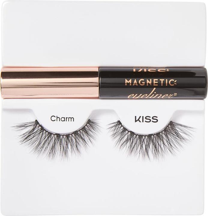 Actual product image KISS Magnetic Eyeliner & Lash Kit (Artificial eyelashes)