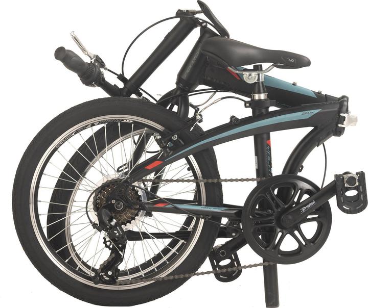 Actual product image KS Cycling Folding bike 20" Yachter black 6 gears (30 cm)