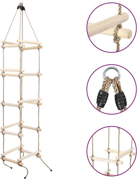 Actual product image VidaXL Rope ladder