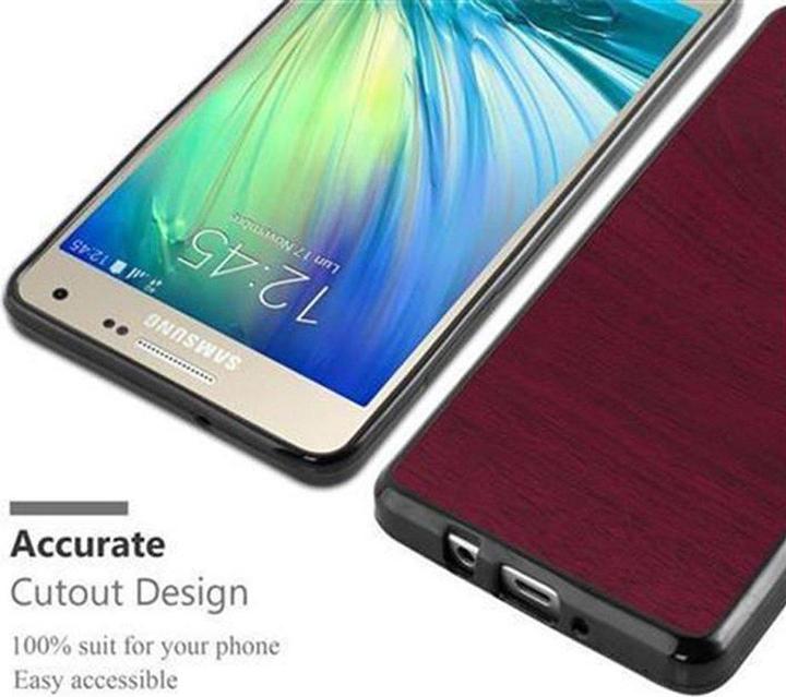 Produktbild Cadorabo TPU Wooden Cover (Samsung Galaxy A3)