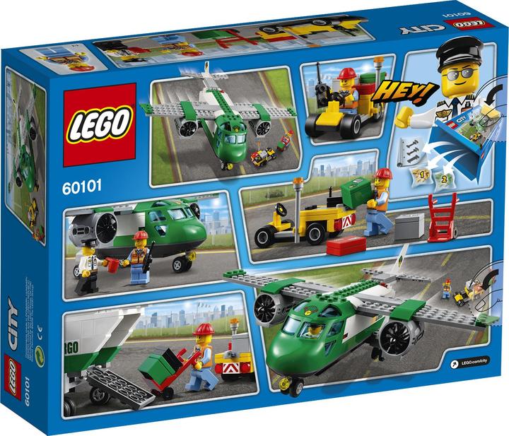 Image du produit LEGO Avion cargo de l'aéroport (60101, LEGO City)