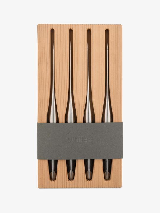 Immagine prodotto Sknife Set di 4 coltelli da bistecca assortiti (4 Pezzo/i, Coltello)