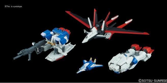 Actual product image Bandai 1/144 HGCE FORCE IMPULSE GUNDAM