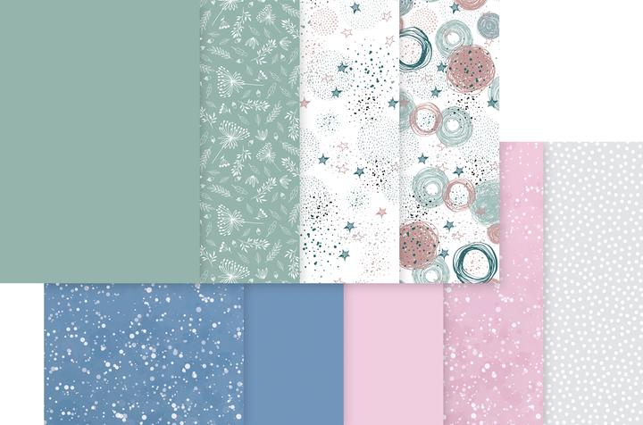 Actual product image MarpaJansen Motif sheet range "Winterdream", A4, 10 sheets (250 g/m², 10 x)