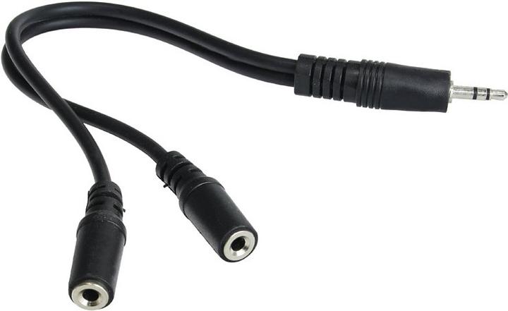 Immagine prodotto InLine Spina a Y con cavo a 3,5 jack (0.20 m, Connettore da 3,5 mm (AUX))