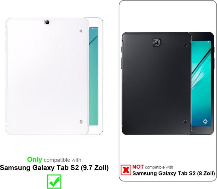 Actual product image Cadorabo Tablet Book Cover (Galaxy Tab S2 9.7)