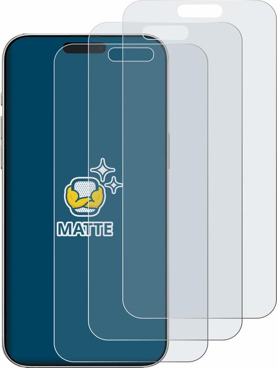 Image du produit BROTECT Film antireflet Protection d'écran Film de protection d'écran Mat (6 pièce(s), Apple iPhone 16 Pro Max)