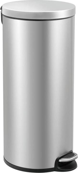Immagine prodotto EKO Cestino a pedale Serene in acciaio inox opaco da 30 L con coperchio ammortizzato e contenitore (30 l)