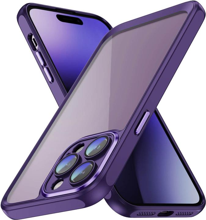 Produktbild Cover-Discount iPhone 15 Pro Max - Hülle mit Kameraschutz violett (Apple iPhone 15 Pro Max)