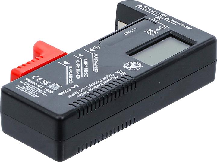Produktbild BGS Digitaler Batterie-Tester | 1,5 V / 9 V