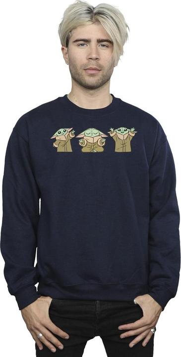 Produktbild Star Wars The Mandalorian Grogu Poses Sweatshirt (XL)