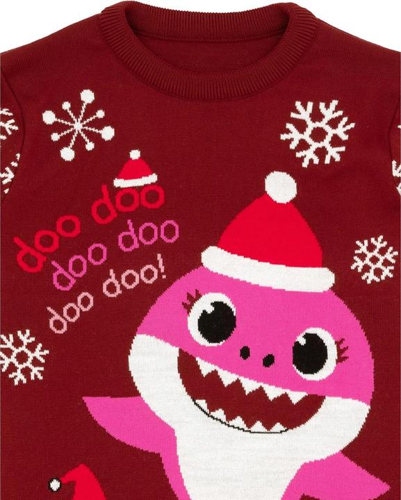 Immagine prodotto Pinkfong Maglia natalizia da donna/ragazzo Mamma Squalo (XL)