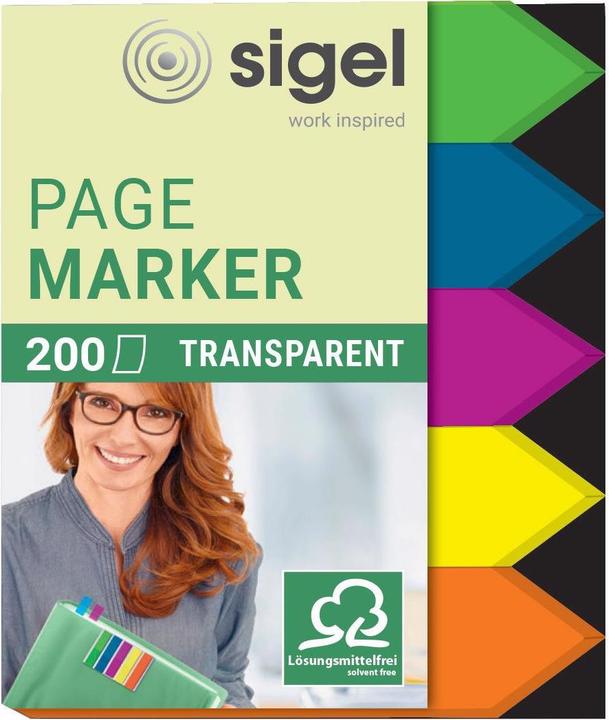 Produktbild Sigel Haftmarker - Pfeile (12 x 45 mm)