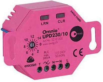 Image du produit Omnio Actionneur de variateur encastré EnOcean 1 canal (Actionneur de variateur)
