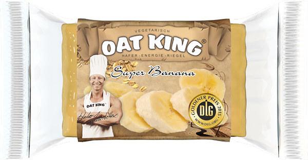 Produktbild Oat King Hafer Energie Riegel Super Banana 10 x 95 g (Super Banana, 10 Stk., 950 g)