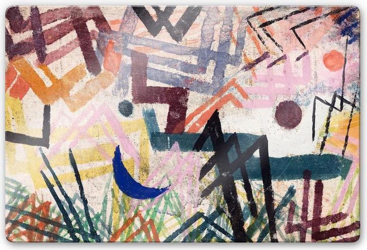 Produktbild Trenddeko Klee - Spiel der Kräfte einer Lechlandschaft (60 x 40 cm)