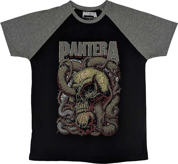 Pantera Serpent Skull Raglan