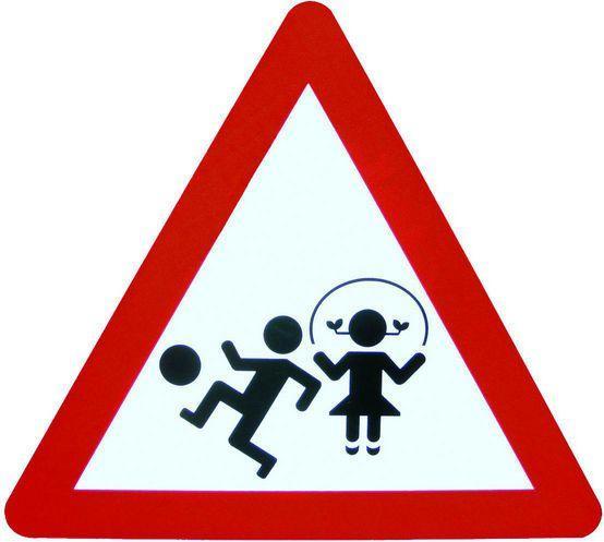 BRW Signaltafel Achtung Kinder