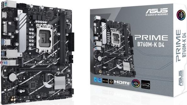 Produktbild ASUS Prime B760M-K (LGA 1700, Intel B760, mATX)