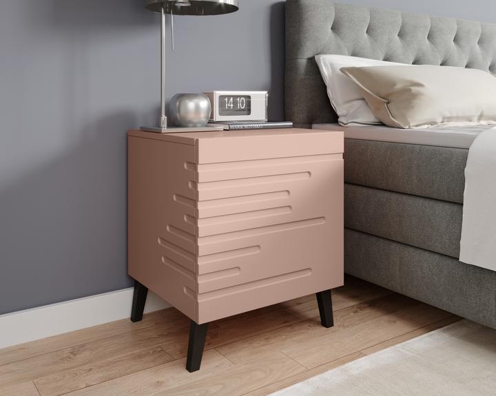 Produktbild Cama Nachttisch NOVA 44x40x52 rosa matt