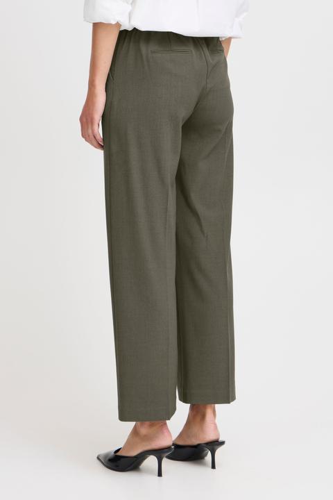 Actual product image B.young BYDANTA WIDE LEG PANTS 2 CROPPED 20815027 (42)