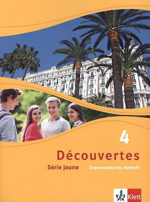 Actual product image Découvertes Série jaune 4. Grammatisches Beiheft (German, French, Ernst Klett Publishers, 2015)