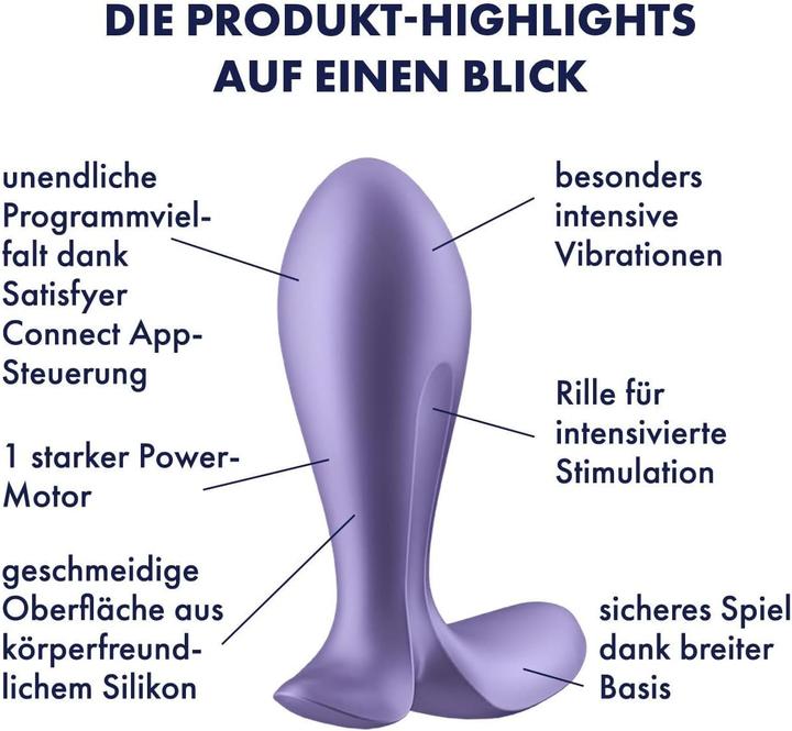 Actual product image Satisfyer Intensity Plug? Lila
