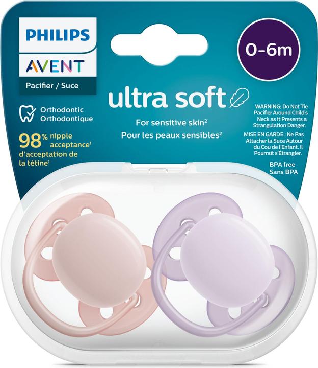 Actual product image Philips Avent ultra soft (2 x, from birth)
